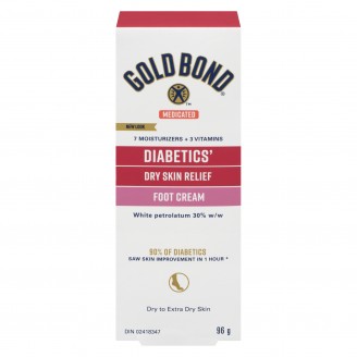Gold Bond Diabetics' Foot Cream Dry Skin Relief, 96 g